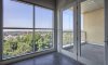 Sunny living spaces with private patios.