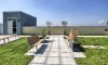 A rooftop courtyard.